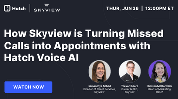 How Skyview is Turning Missed Calls into Appointments with Hatch Voice AI