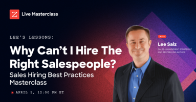 Lee's Lessons Masterclass on Hiring! Register Today!