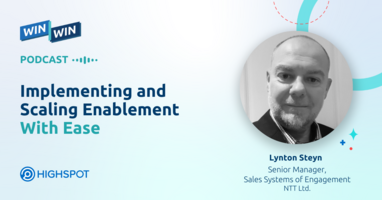 Episode 59: Implementing and Scaling Enablement With Ease