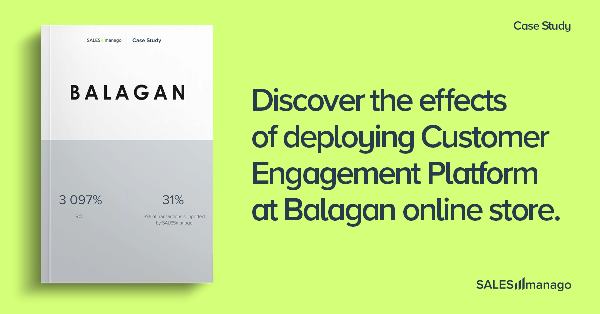 Balagan Case Study  –  SALESmanago – Customer Engagement Platform for impact-hungry eCommerce marketing teams