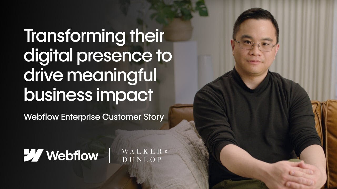Learn how Walker & Dunlop's digital presence was transformed thanks to the Webflow CMS