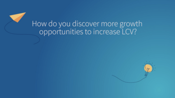 DB on DB: How do you discover more growth opportunities to increase LCV? 