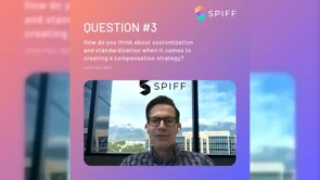 Alexander Group & Spiff | Compensation Planning 101 | Customization vs. Standardization