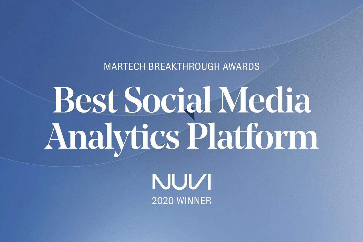 Nuvi Named Best Social Media Analytics Platform by MarTech