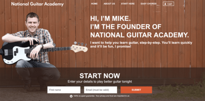 Music Landing Page Templates & Examples