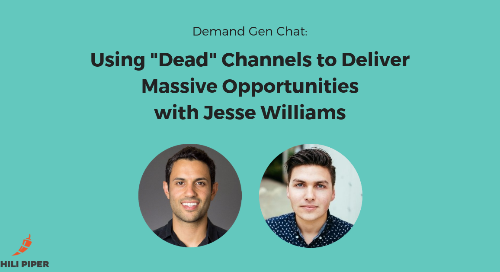 Using "Dead" Channels to Deliver Massive Opportunities with Jesse Williams