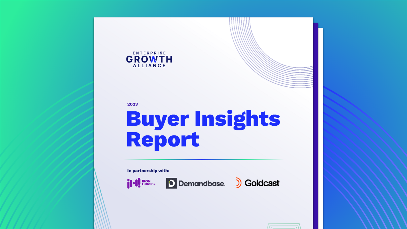 2023 Buyer Insights Report - Enterprise Growth Alliance