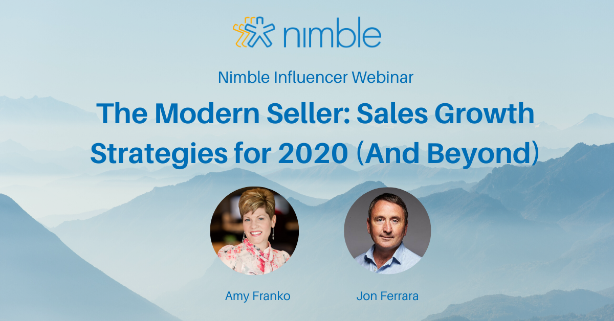 The Modern Seller: Sales Growth Strategies for 2020 and Beyond