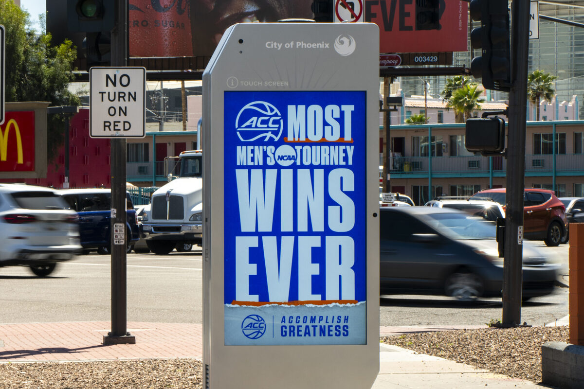 How the ACC Used Event-Based Out-of-Home Advertising for Team Pride and Brand Marketing 