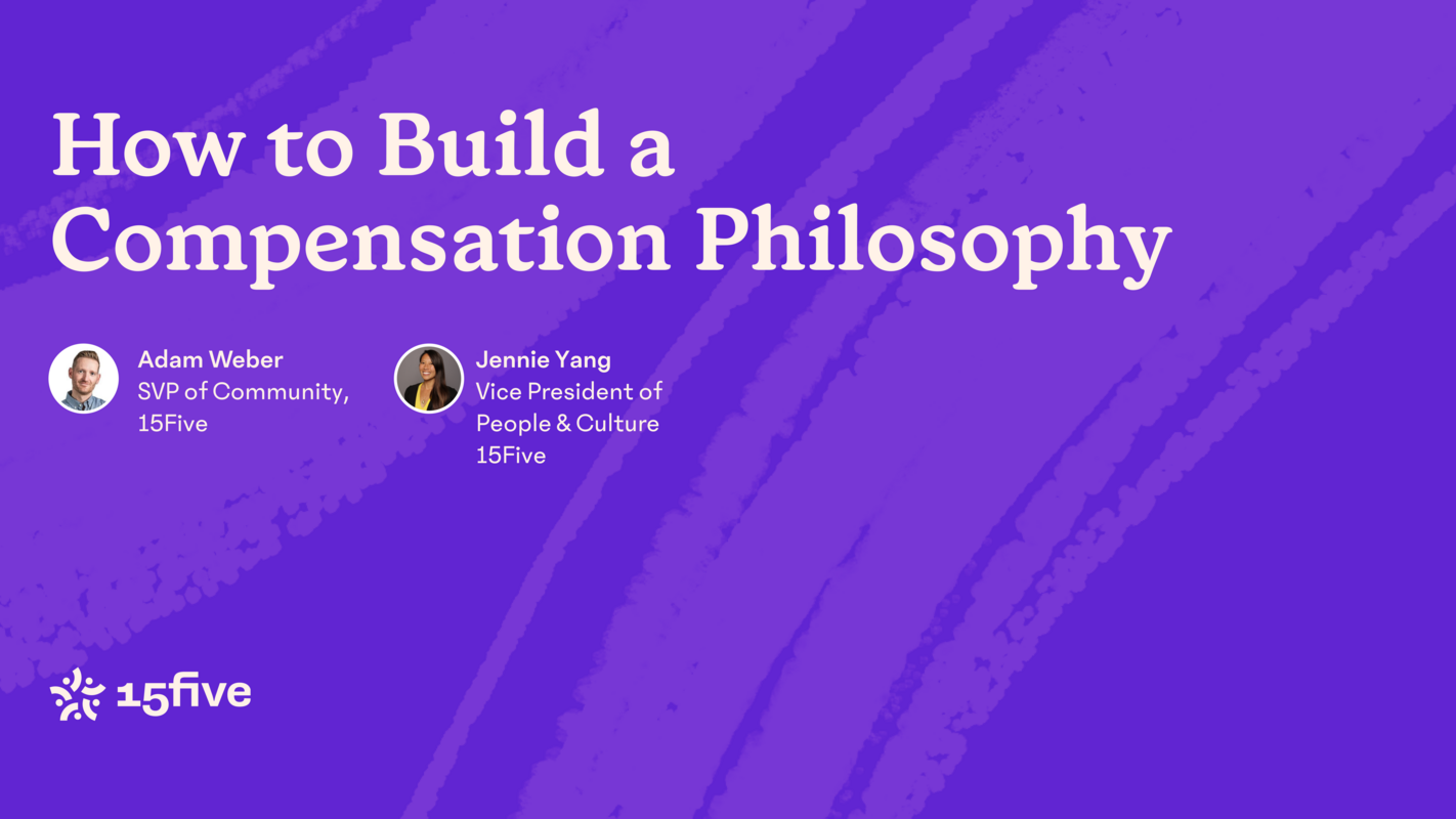 How to Build a Compensation Philosophy