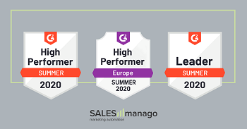 SALESmanago named a leader in Account Data Management & Personalization categories in the latest G2Crowd rankings.  |  SALESmanago – AI Customer Data Platform with Omnichannel Execution