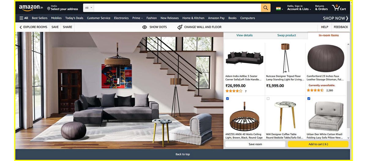 Amazon creates immersive shopping experiences using Substance 3D