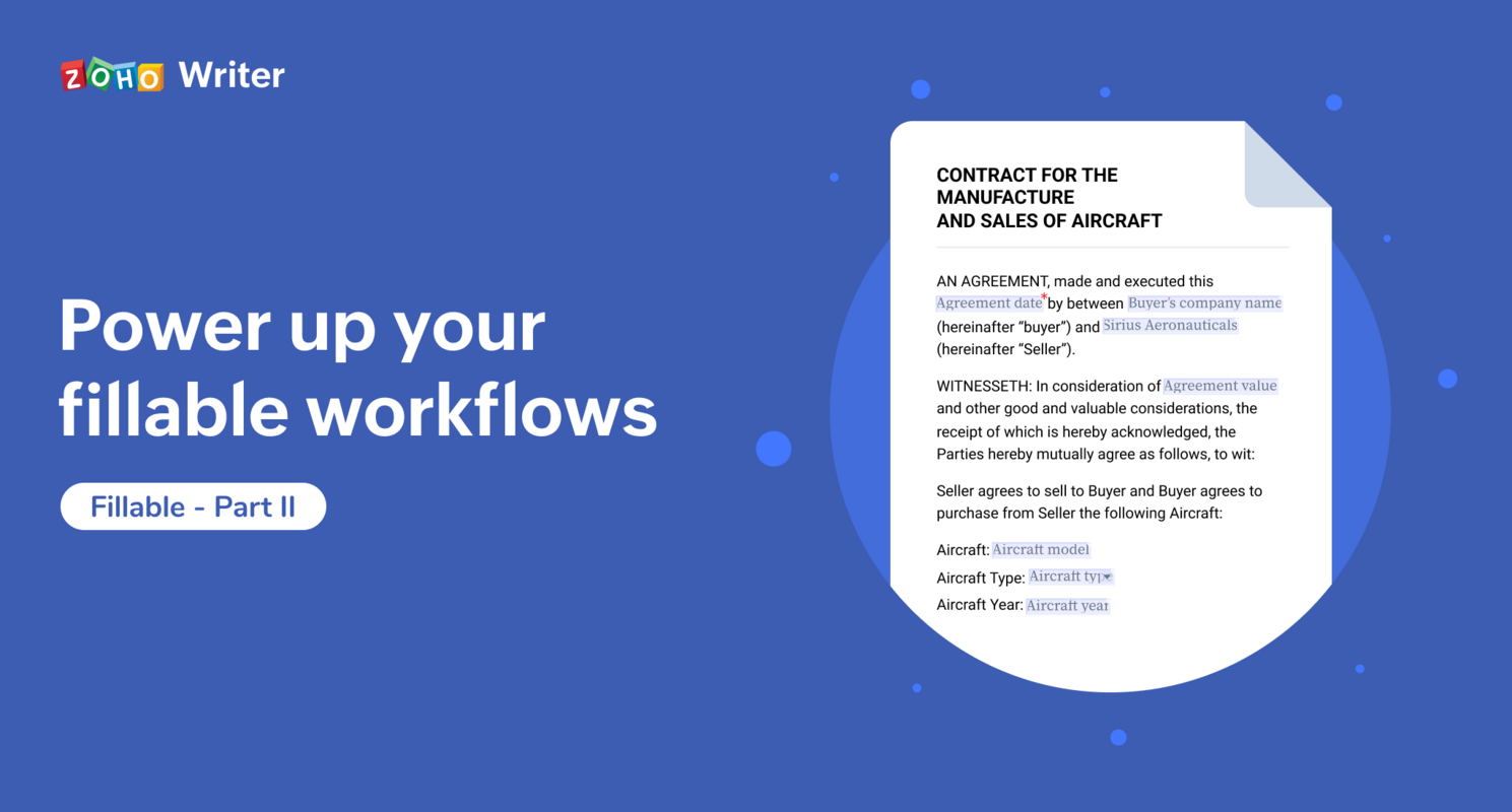 Features that power up Writer's automation templates: Part 2