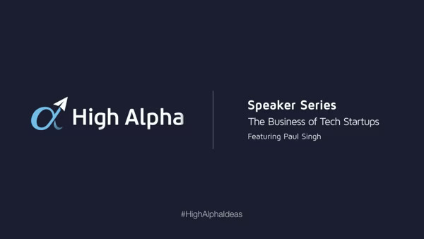 Speaker Series with Paul Singh, Managing Partner of Results Junkies