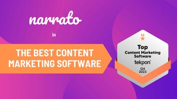 Narrato in Top 10 Content Marketing Software Picks by Tekpon