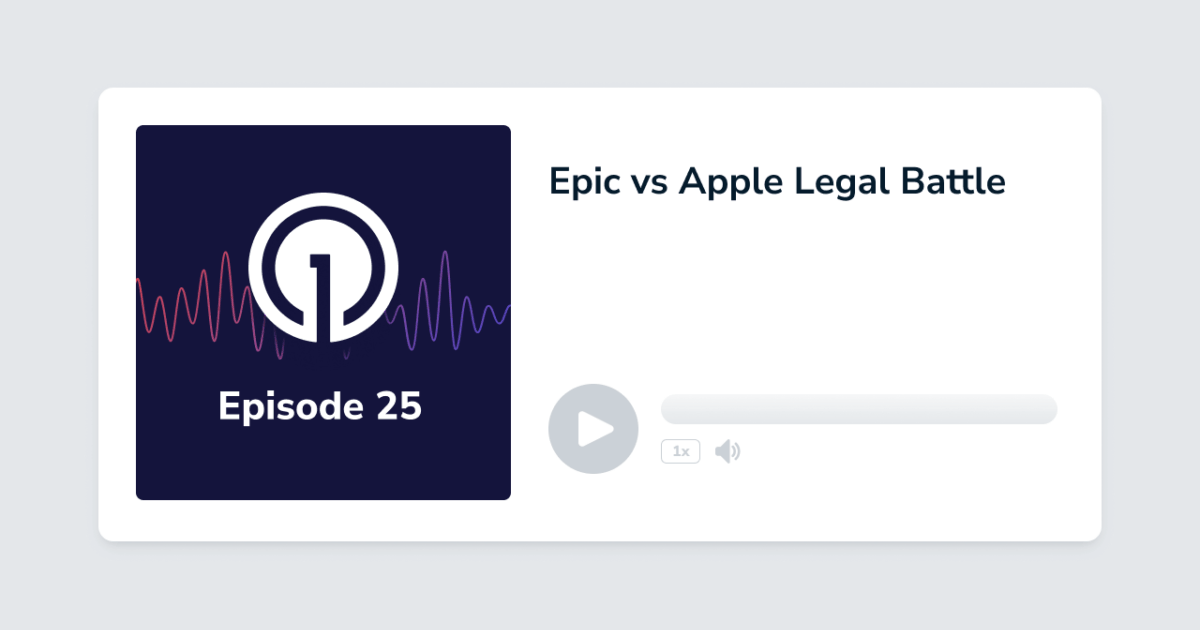 Epic vs Apple Legal Battle