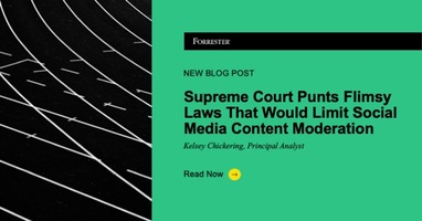 Supreme Court Punts Flimsy Laws Limiting Social Media Content Moderation