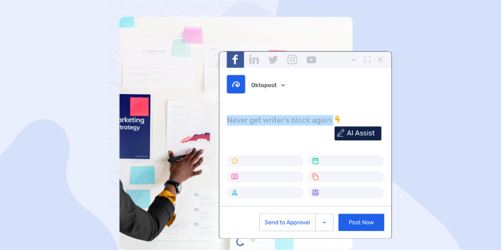 Empowering Social Media Managers: Introducing Oktopost's New AI-Assisted Tools