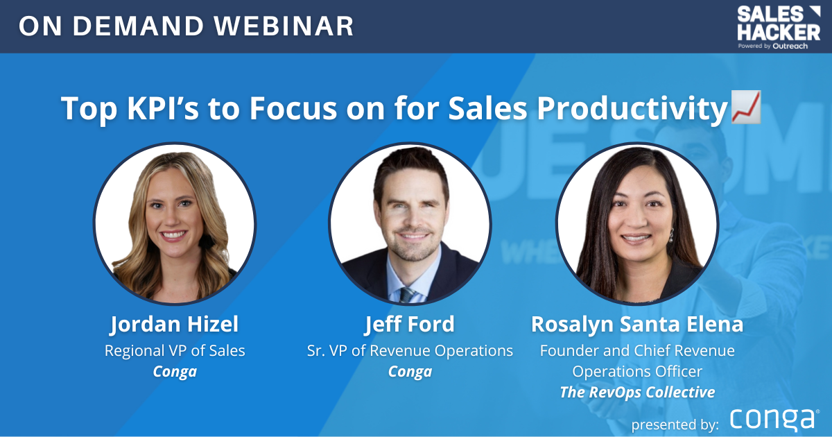 Top KPI's to Focus on for Sales Productivity 📈