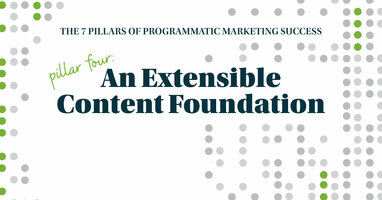 The Seven Pillars of Programmatic Marketing Success: An Extensible Content Foundation