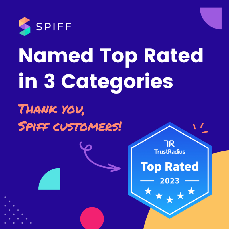 Spiff Receives Three Top Rated Awards from TrustRadius