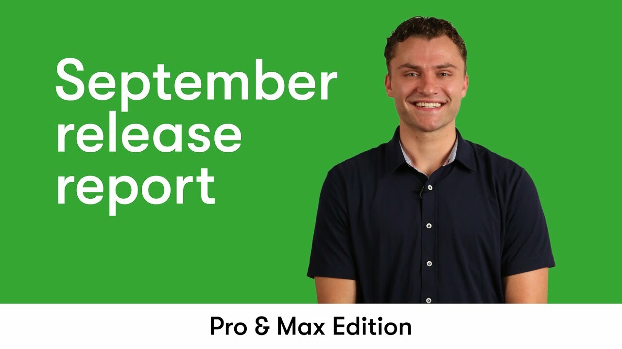 Keap Pro & Max Release Report - September, 2022