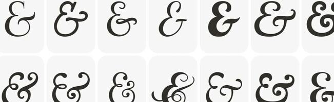 A Visual Guide to the Ampersand (Infographic)