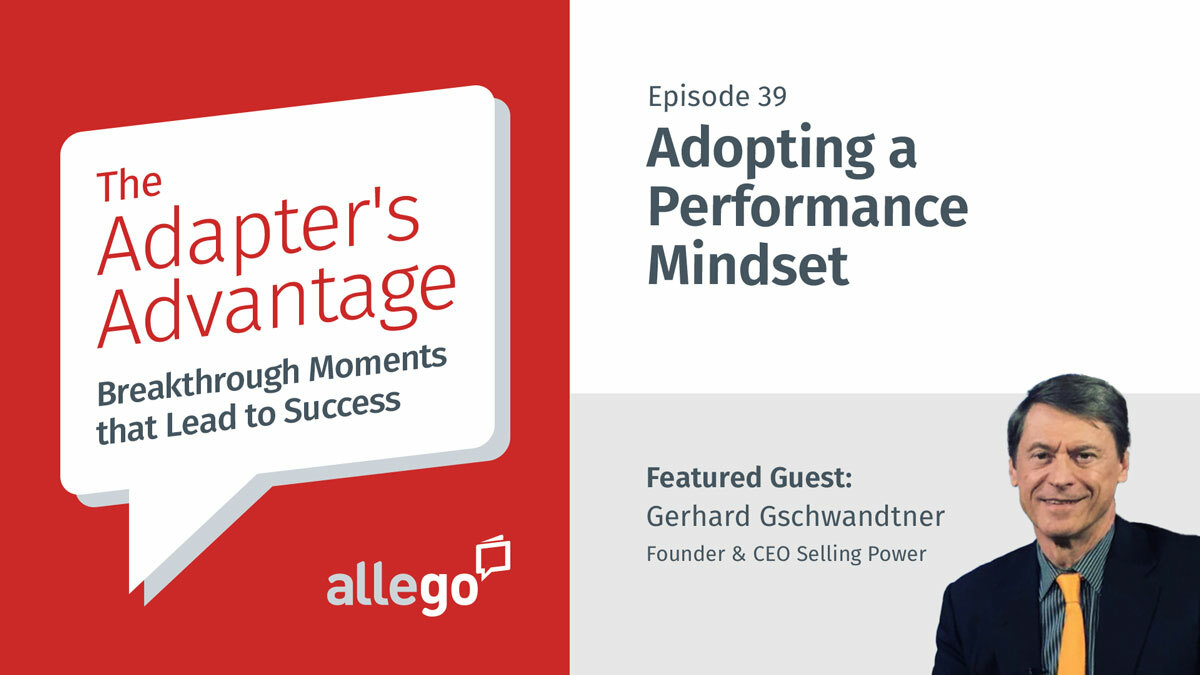 Adapter's Advantage Podcast S01E039: Gerhard Gschwandtner
