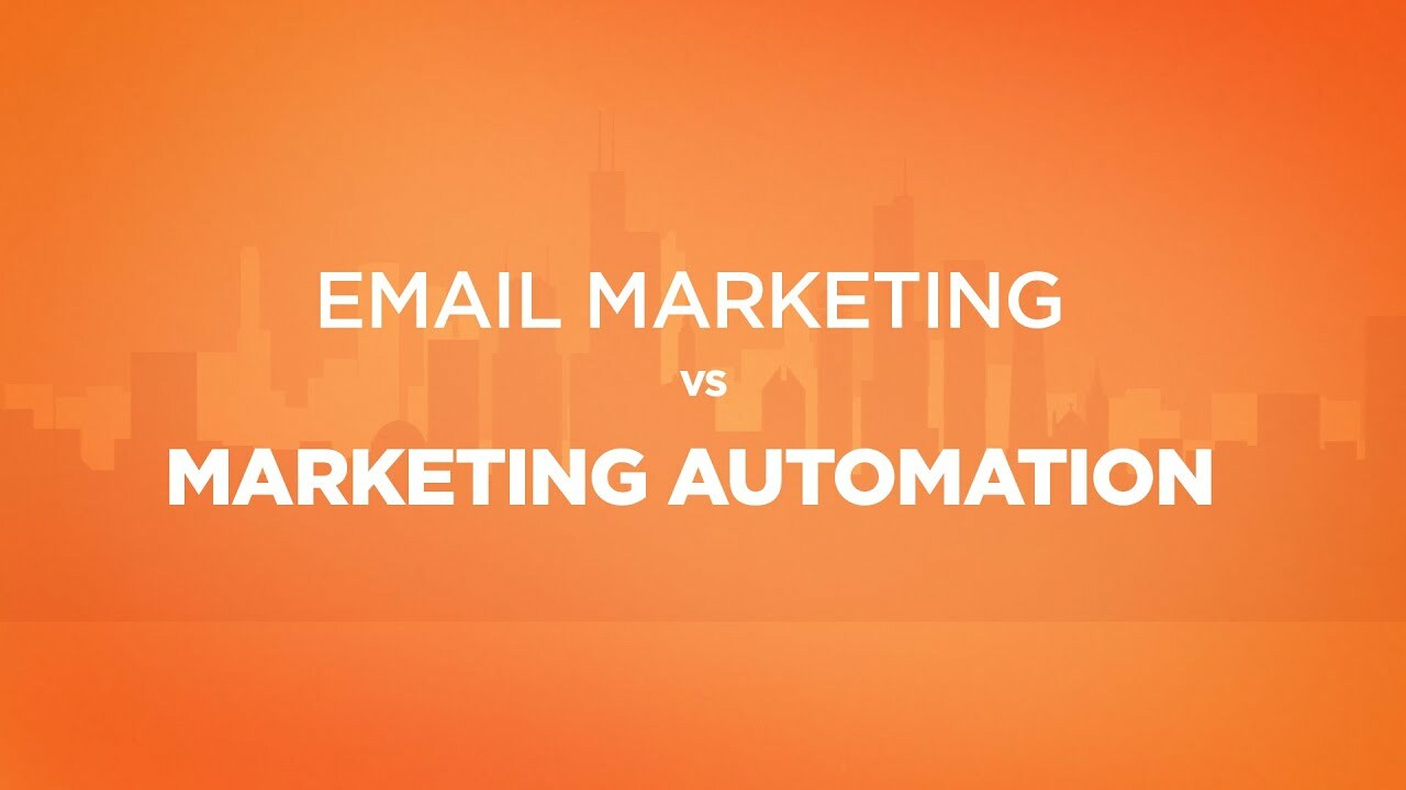 Email Marketing vs. Marketing Automation