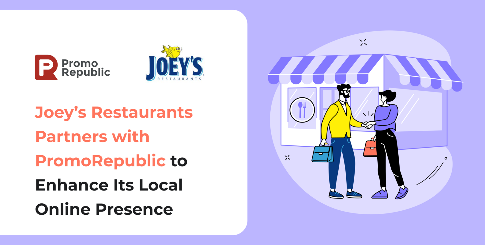 Joey's Only Franchising Ltd. Has Chosen PromoRepublic to Enhance Its Local Online Presence & Brand Reputation - PromoRepublic