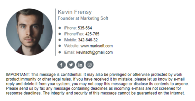 Corporate Email Signature Best Practices