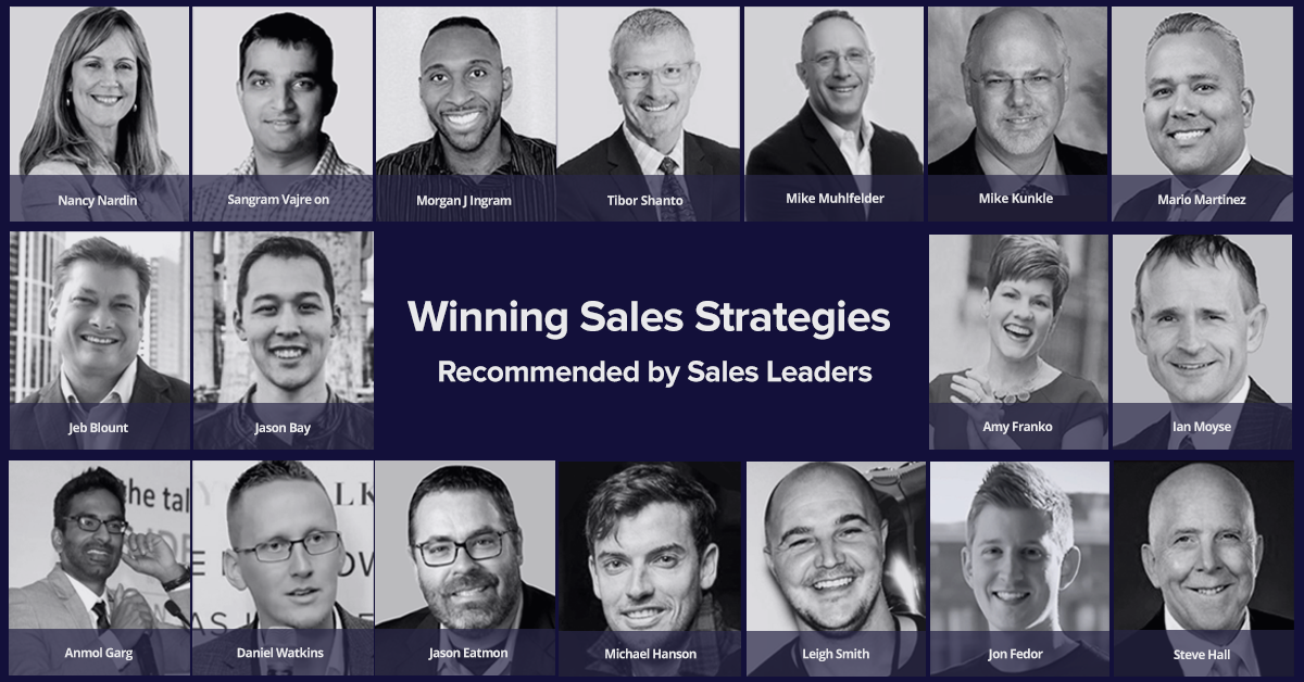 Here's what 18 sales leaders have in common to win in sales