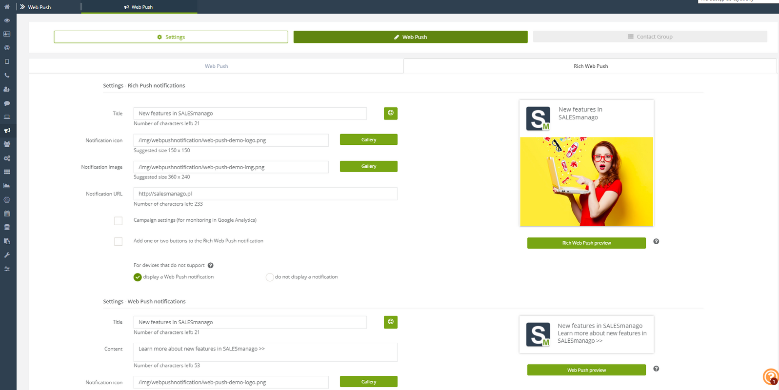 Delivering personalized product recommendations via web push notifications results in 20% higher revenues than using dynamic 1-to-1 emails.  |  SALESmanago – AI Customer Data Platform with Omnichannel Execution