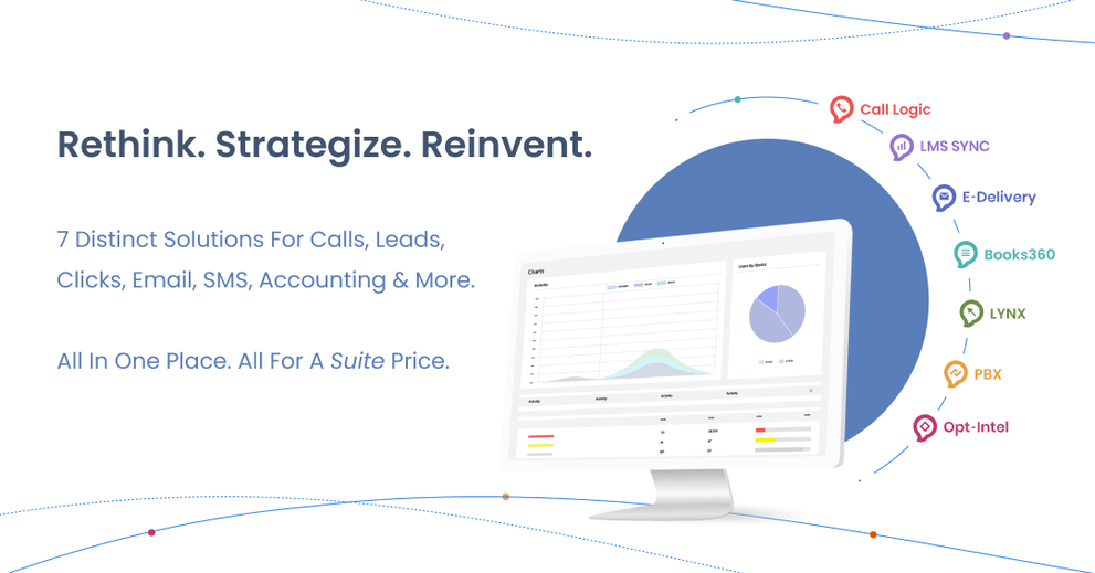 Calls, Leads, Clicks, Email and SMS Industry Now Has A 'Suite' All-In-One Marketing Solution