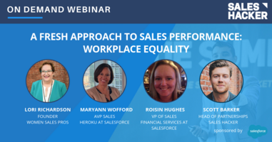 A Fresh Approach to Sales Performance: Workplace Equality