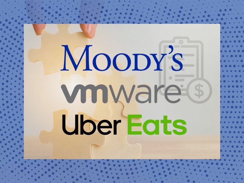 M&A Report: Moody's, VMware, and UberEats In the News