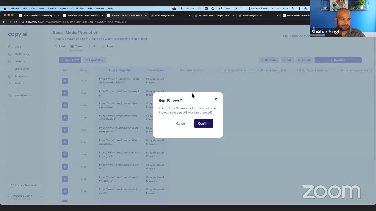 Workflow Office Hours
