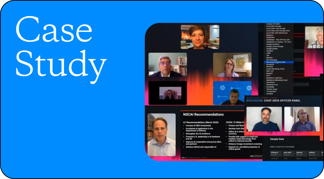 How DataRobot Launched a Worldwide Virtual Event Series With Bizzabo