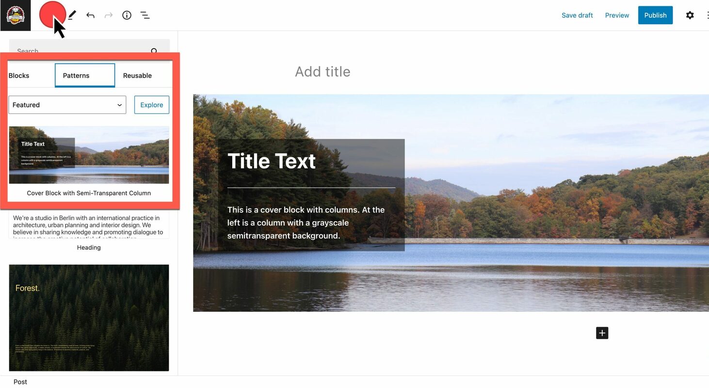 How to create and share low-code Block Patterns in WordPress
