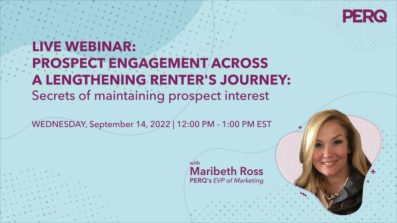 Prospect Engagement Across A Lengthening Renter's Journey