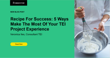 Recipe For Success: Five Ways To Make The Most Of Your TEI Project Experience