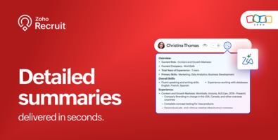 Capture candidate insights in a click with Profile Summary