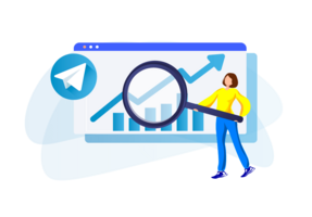 Built-in statistics for Telegram channels: 10 graphs