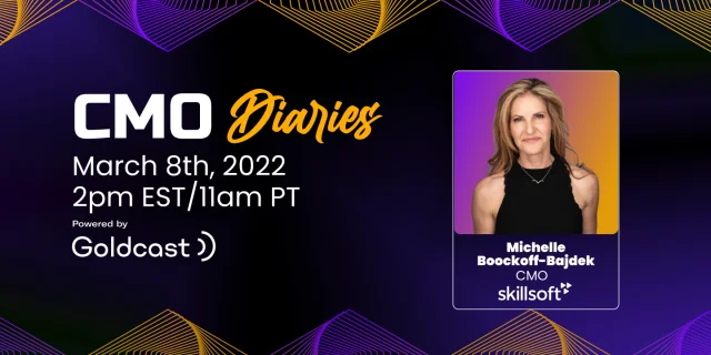 Chat With Top B2B CMOs | CMO Diaries by Goldcast