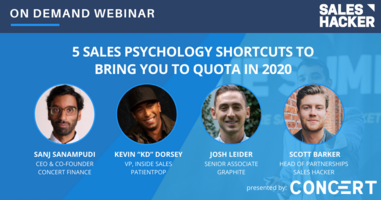  5 Sales Psychology Shortcuts to Bring You to Quota in 2020