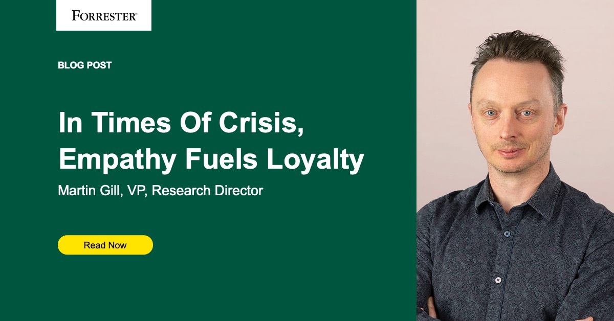 In Times Of Crisis, Empathy Fuels Loyalty