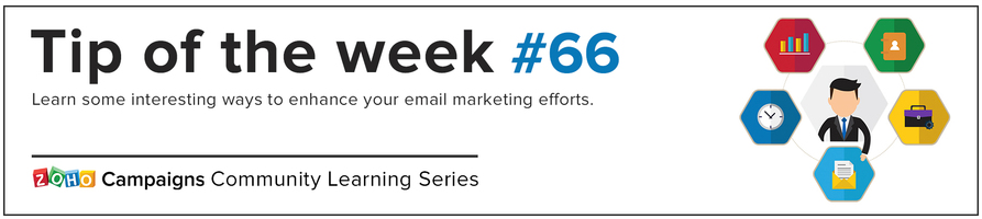 Tip of the week 66 - 5 tips for your next set of email campaigns