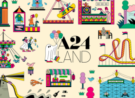 What If A24 Had Its Own Theme Park? Imagining A24Land - Ceros Inspire