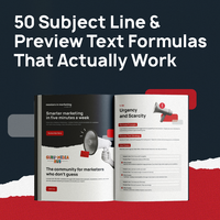 50 Subject Line & Preview Text Formulas That Actually Work