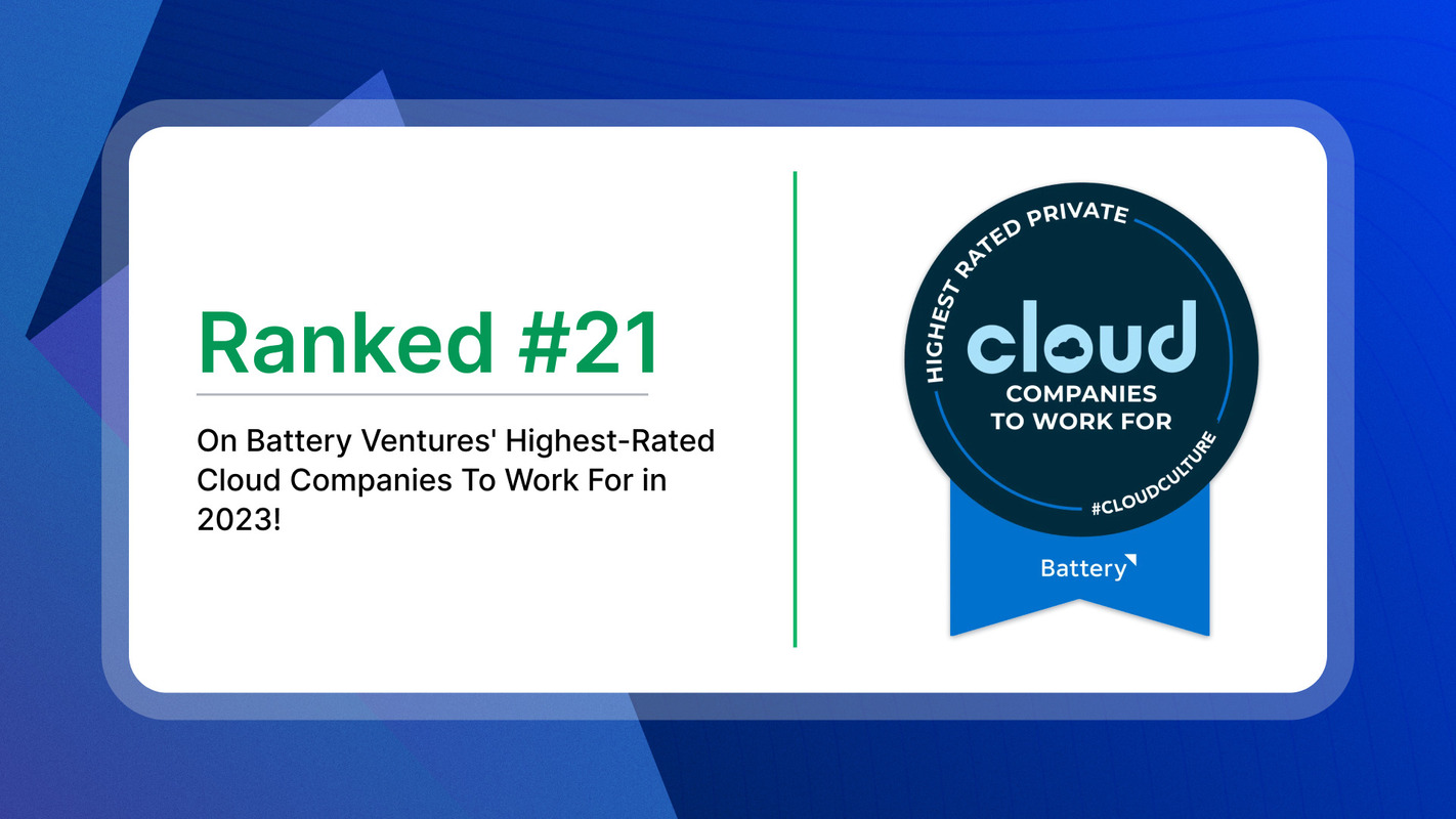 SaaS Labs Honored Among Battery Ventures' 2023 Highest-Rated Cloud Companies To Work For!